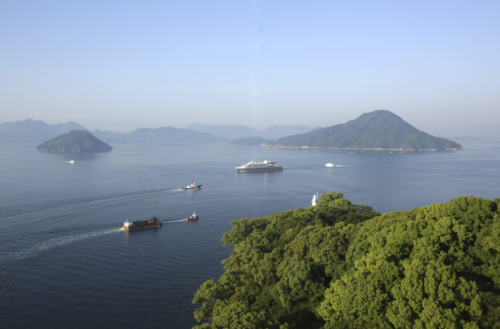 Hiroshima Bay, Seto Inland Sea, Japan