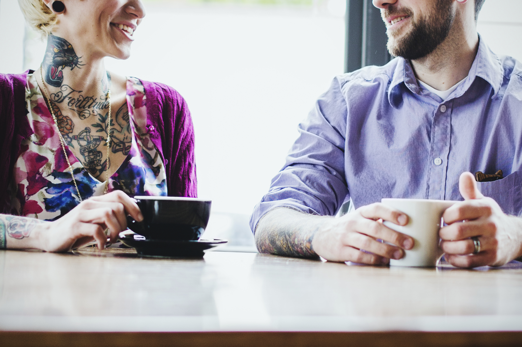 Meeting At Coffee Shop