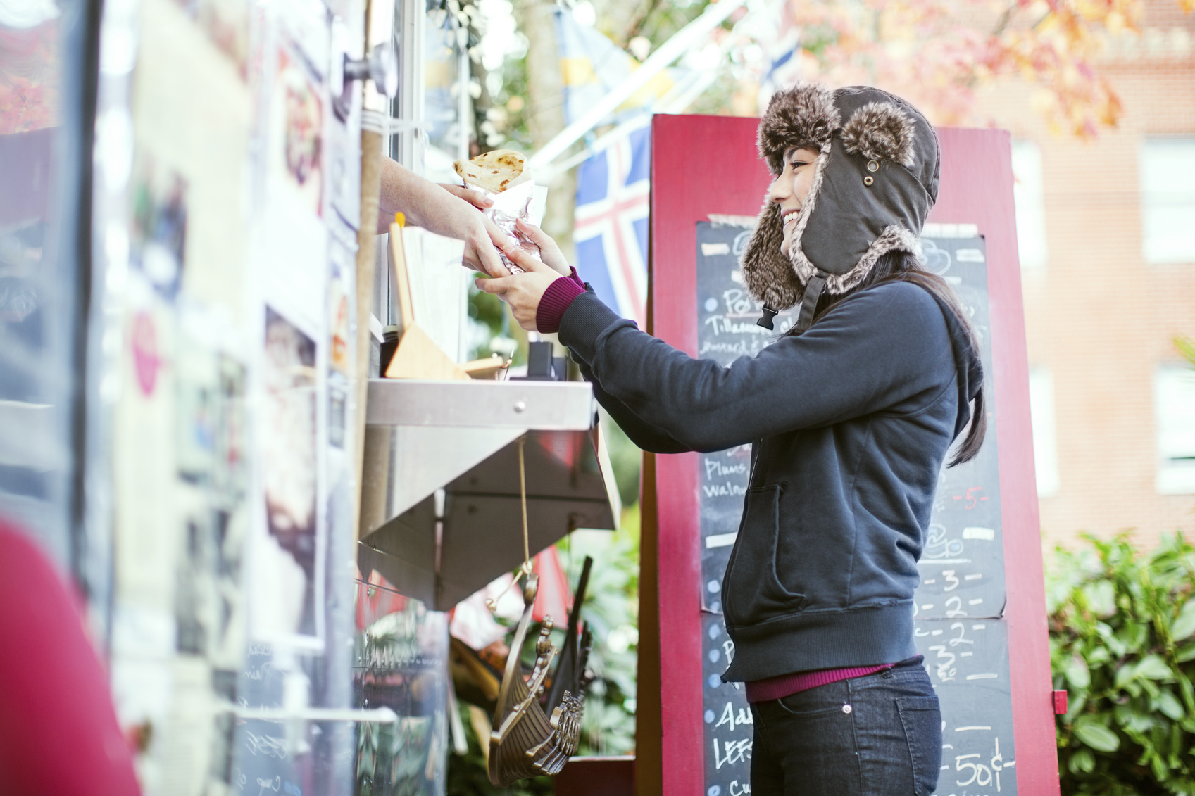 Food Cart Customer