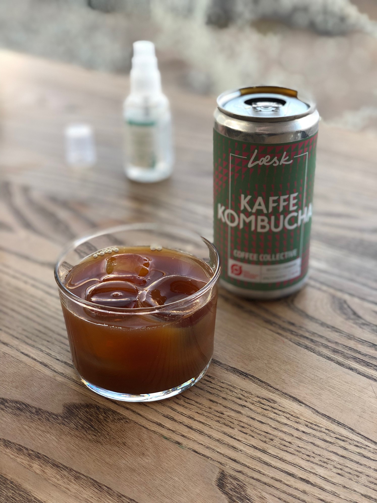 Coffee Kombucha。しっかりメニューの一つとして存在している。