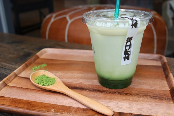 Iced Matcha Soy Latte